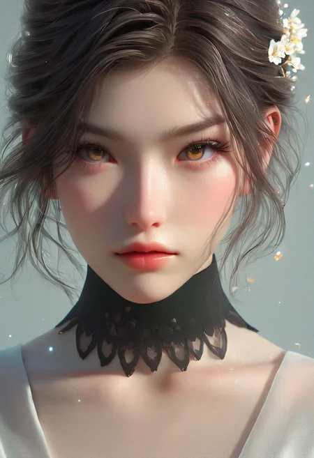 minimalism, detaild face, portrait, beautyfull face, girl
