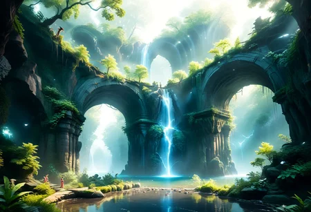 ananmo, enchanted forest, mythical beast, lightning ((extremely detailed, very dark focused flash photo, amazing quality, best quality, hyper detailed, ultra detailed, UHD, perfect anatomy, portrait, dof, hyper-realism, majestic, awesome, inspiring, A breathtaking panorama of a lush, verdant forest, its towering trees stretching towards the cloudless sky. The dense canopy above is home to a multitude of mythical creatures, including graceful fairies flitting from branch to branch and majestic dragons soaring high above, their immense wings casting shadows upon the forest floor. A crystal-clear stream meanders through the undergrowth, its sparkling waters teaming with colorful fish and playful mermaids. Ancient stone bridges arch over the water, leading to secret glades hidden within the woods, where enchanted fountains bubble and glow with an ethereal light)). (((ray light, RAW photo, extremely details, photo of Mind blowing depth and foreground clarity))) stunning, high quality, photorealistic, (beautiful woman, symmetrical eyes, symmetrical face), ((dramatic lighting, detailed atmosphere, dark, moody, intricate details)), (((volumetric lighting, high resolution, 8k, best quality, hyper detailed, ultra detailed, ultra high definition, super sharp focus, great detail of textures)))