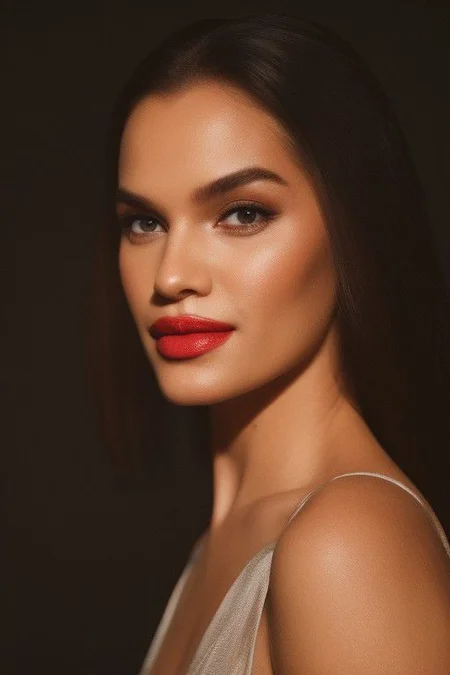 High Key
Glamour Portrait,
happy
Sexy woman
eyes
glossy red lips
SMILE
Photography Style:
Look at viewer: 1.2
Cinematic light
Even lighting
High key
Visual Detail:
Skin texture
Small skin pores
Technical Aspect:
Ultra-high res
Event light
RAW