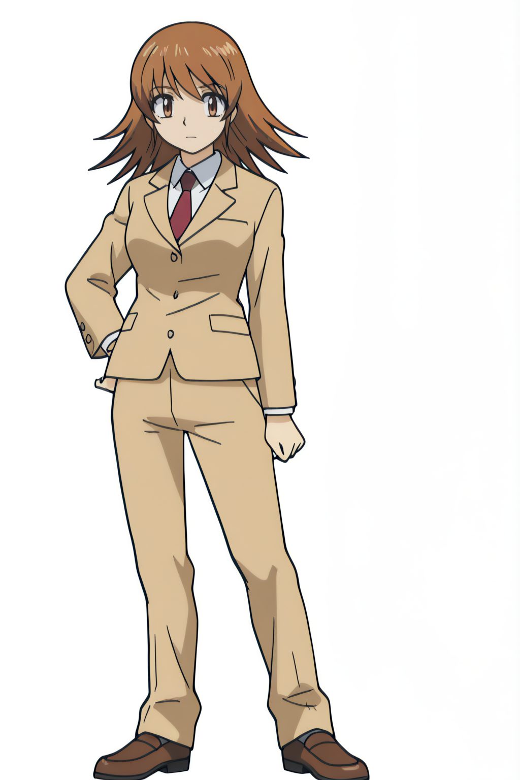 Yoshimi Akashi, full body <lora:Zettai_Karen_Children_-_Yoshimi_Akashi_-_illustrious:1>
