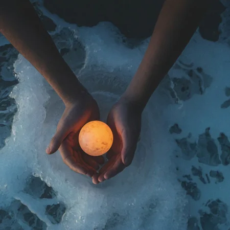 Winslow Homer Style, hands from above, hands from top, hands from above taking the glowing sunball Out of the ocean. Freeze the spine-tingling moment that sends shivers down your spine.
a neon sunset landscape, photorealistic, 