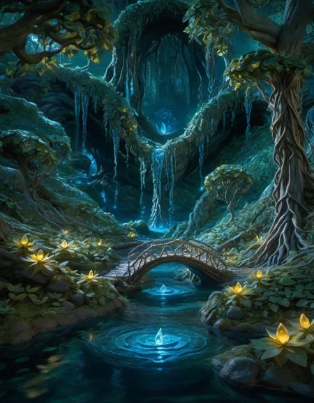 stopmotion, A Hidden Elven Forest, Enchanted Trees, Glowing Fireflies, Ancient Runes, Elven Archers, Magic Pools, Mythical Creatures, Ethereal Music, Whispers of the Wind, Elven Kingdom, Mysterious Pathways, Moonlit Clearings, Enchanted Waterfalls <lora:STOPMO_1.12_RC:0.9>