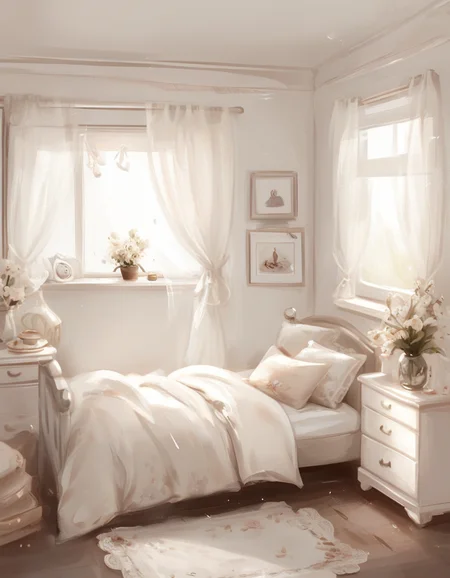 a bedroom <lora:novuschroma31 style_b3:1> novuschroma31 style