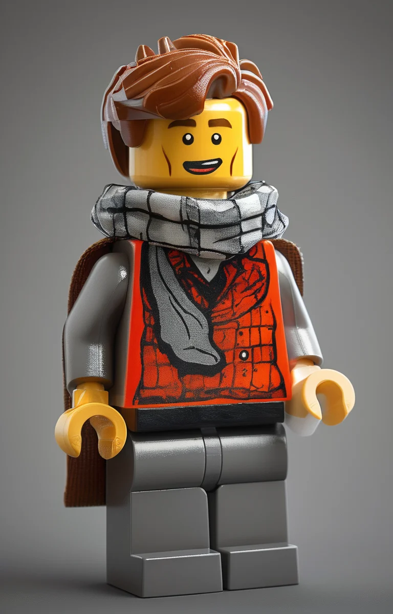 masterpiece,best quality,<lora:tbh246-sdxl:0.9>,illustration,style of lego, portrait of noble man