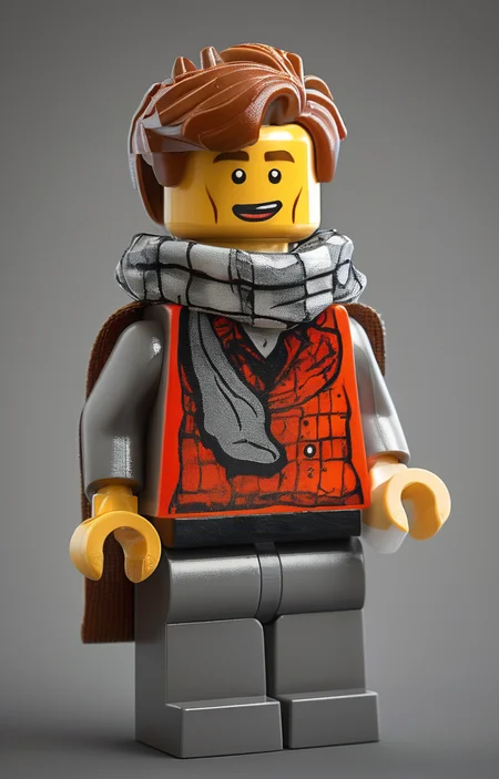 masterpiece,best quality,<lora:tbh246-sdxl:0.9>,illustration,style of lego, portrait of noble man