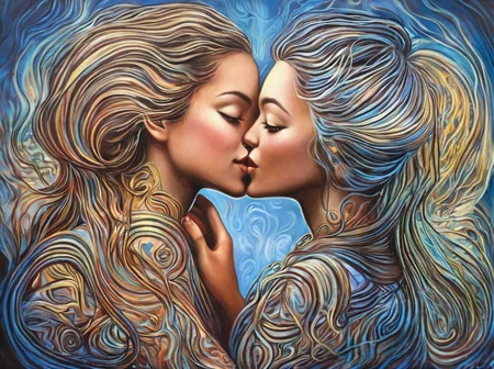 Amanda Sage style,Two girls kissing, high contrast, <lora:last-000002:1>,
extremely detailed, high quality, highly detailed,