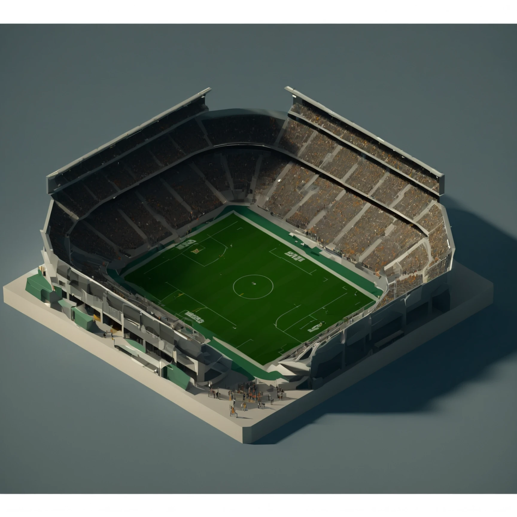 isty05 style. isometric <lora:isometric_isty05_style:1>
illustration
Crowded sports stadium and game day, Silver background,
detailed, professional,  slick, 3d, unreal engine, render, ray tracing,
high quality, masterpiece, highres,