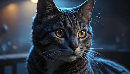 positiv Clip L:
an award-winning, photo, of a cat taken in the early 2020s, close up, of a cat's face and neck, fine details, night setting, realistic shaded lighting poster by Ilya Kuvshinov katsuhiro, magali villeneuve, artgerm, Jeremy Lipkin and Michael Garmash, Rob Rey and Kentarõ Miura style, trending on art station
positiv Clip G:
an award-winning, photo, of a cat taken in the early 2020s, close up, of a cat's face and neck, fine details, night setting, realistic shaded lighting poster by Ilya Kuvshinov katsuhiro, magali villeneuve, artgerm, Jeremy Lipkin and Michael Garmash, Rob Rey and Kentarõ Miura style, trending on art station