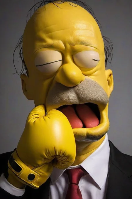 <lora:PE_FacePunch:0.8> PEFacePunch,boxing gloves on face,
Homer Simpson