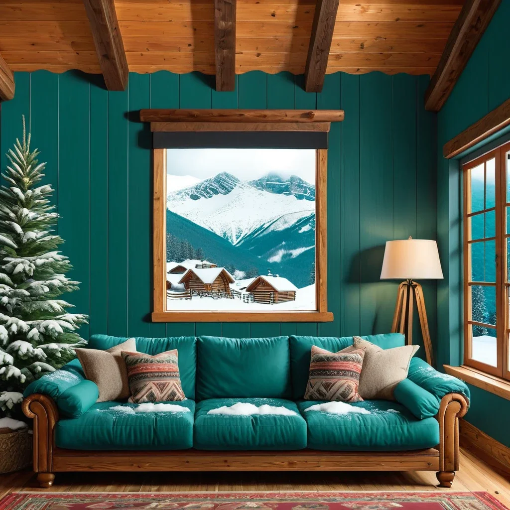 (sofa showcase) <lora:31_sofa_showcase:1.1>
Teal background,
high quality, professional, highres, amazing, dramatic,
(Cozy mountain cabin and snowfall:0.5),