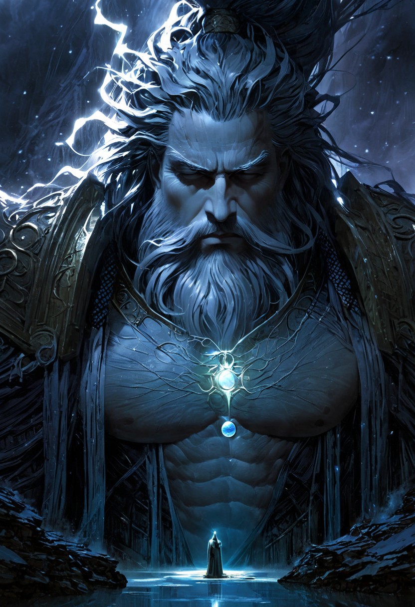 Create an image of a god, standing amidst a dreamscape, his presence both ethereal and serene. His form is cloaked in flowing robes made of shifting, mist-like fabric, as if woven from the very essence of slumber. His face is youthful and calm, with eyes closed as if in a perpetual state of peaceful rest, yet his expression radiates quiet power and tranquility. Around him, a surreal dreamworld unfolds—floating islands, soft clouds, and twisted, otherworldly visions fill the air. Morpheus’s outstretched hand gently releases tendrils of glowing, opalescent mist that curl and transform into dream-like visions—fragments of memories, desires, and fears. His wings, delicate and translucent, shimmer like a reflection of moonlight on water. The atmosphere is peaceful, yet slightly surreal, as if the boundaries between reality and dream are blurred. The scene captures Morpheus’s divine ability to shape dreams and bring rest, embodying the quiet, mysterious force of sleep.
black long flowing hair, pearl white skin
, moody light, by H.R Giger, 4k resolution digital art trending on Artstation and unreal engine 5, hyperrealism, full body shot, glowing eyes, cinematic, epic, masterpiece, surreal, fantasycore, hyperdetailed, ultra realistic, octane render, volumetric lighting, depth of field, bokeh, 8 <lora:Details:0.85>