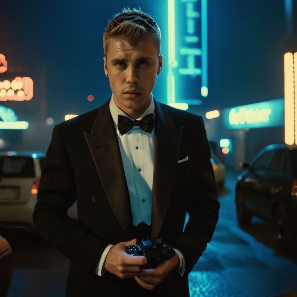 DSLR photo of ɉʉʂŧɨɳɓɨǝɓǝɍ.in blade runner.photo.professional photography.high resolution.detailed photo.portrait.RAW.analog film.still film.50mm.f/16.uhd.hdr.4k <lora:justinbieber-ɉʉʂŧɨɳɓɨǝɓǝɍ-xl_6500_lora_f32:1>