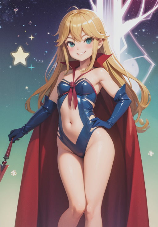 <lora:YNY_Doronjo:0.8>, YNY_Doronjo, 1girl, solo, smirk,, (magical, magnificent, masterpiece:1.3)