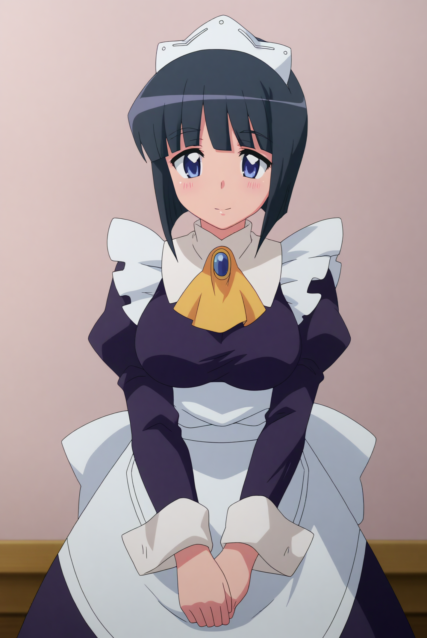 Siesta, maid <lora:Zero_no_Tsukaima-Siesta-PDXL:0.8>
