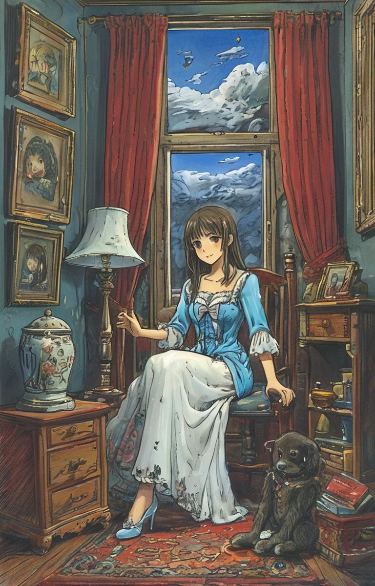 masterpiece,best quality,<lora:tbh279-sdxl:0.9>,illustration,style of Rob Rogers portrait of idolmaster cinderella girls,