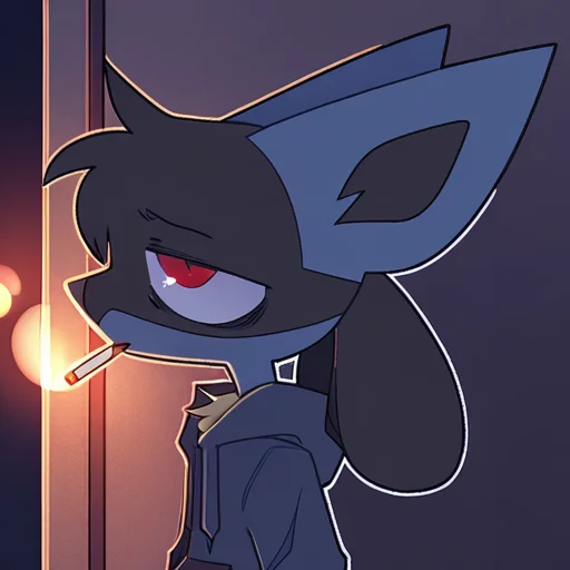sinnerpen,
masterpiece,best quality,amazing quality, sfw,
BREAK
solo, lucario, male, no human,
BREAK
1boy, displeasure expression, tired, hoodie, hood,
standing, smocking,
from side, half body, night, dark ambient, cigarette light, alley, focus face