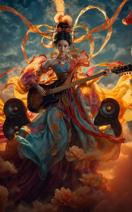 【 Dunhuang Feitian V4】 Xu Er - Dunhuang rock 【敦煌飞天V4】绪儿-敦煌摇滚