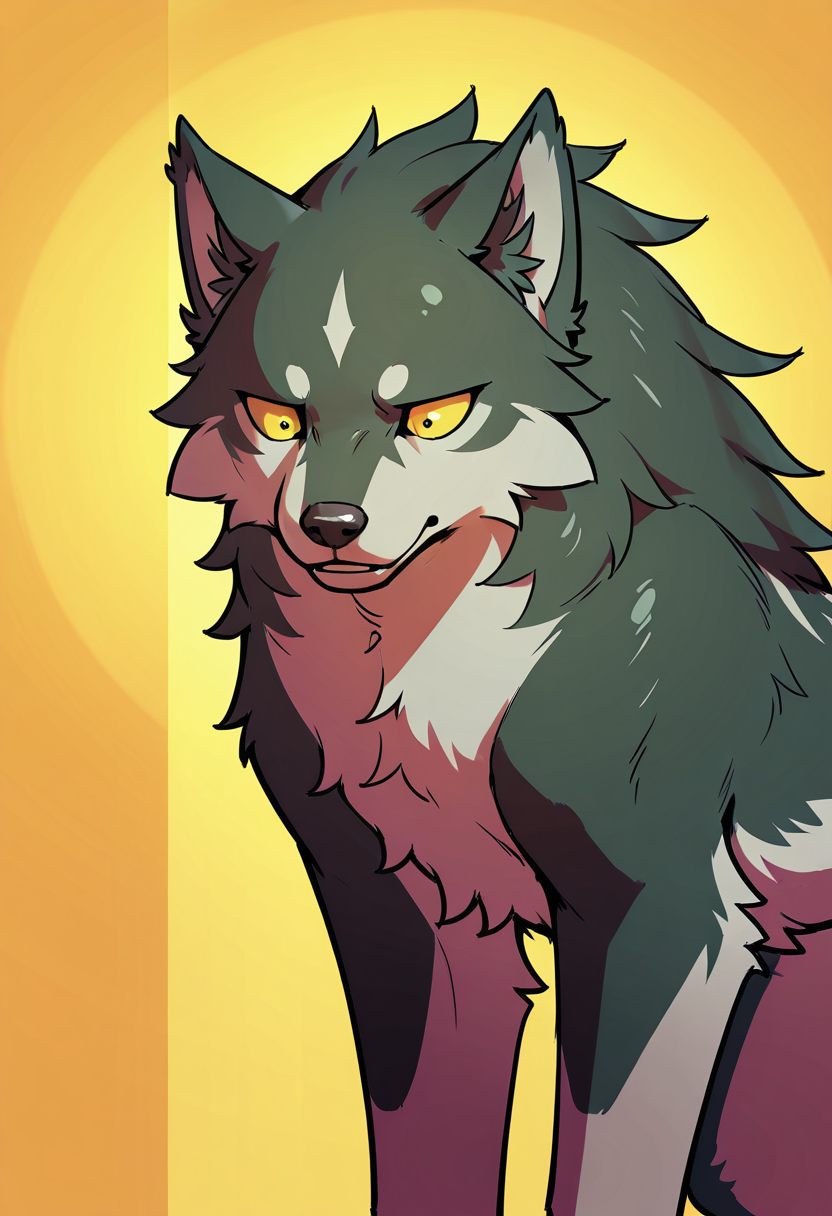 masterpiece, best quality,    wolf link, no humans, O_O,    ,<lora:MidnaBiggcuties:1.0>,