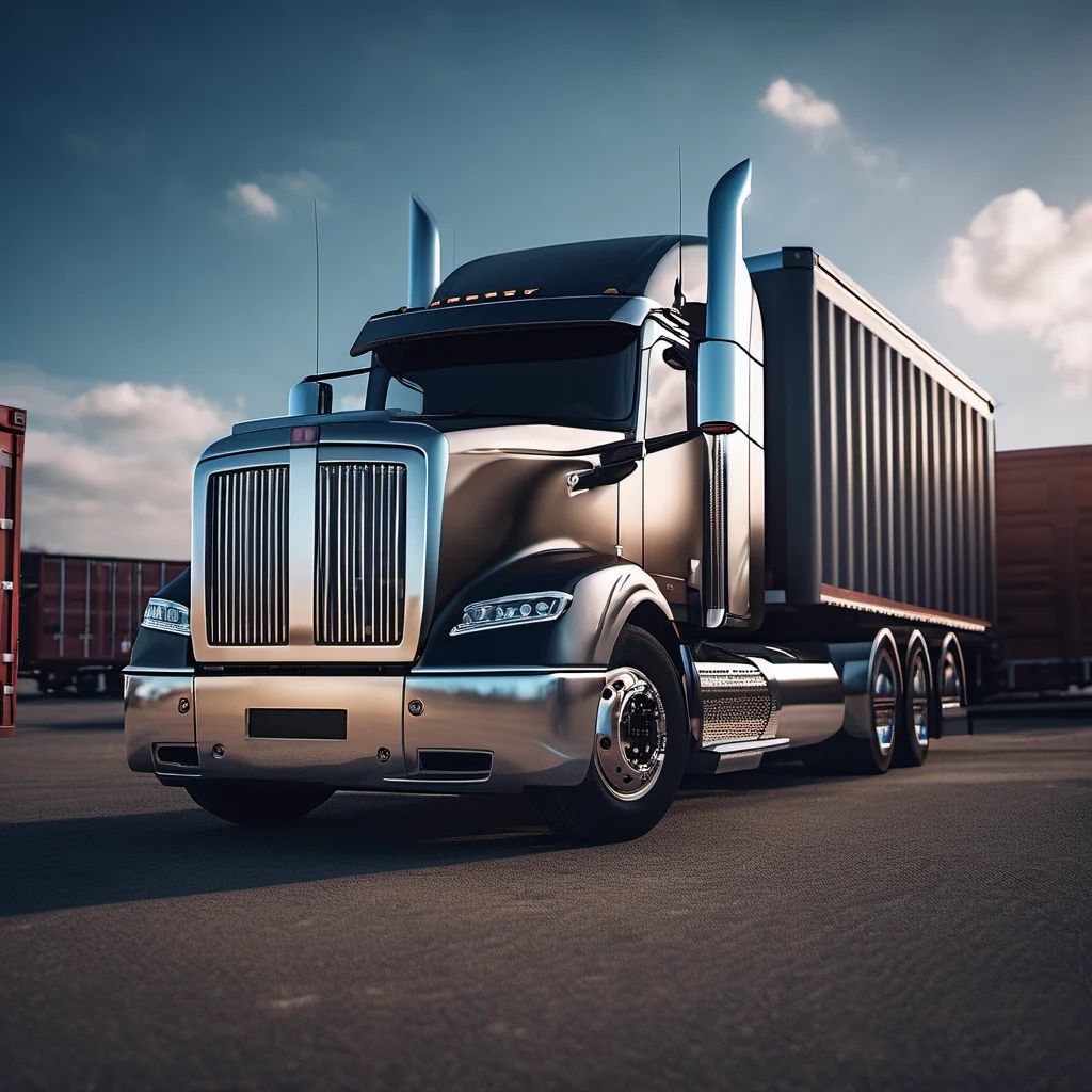 cinematic photo truckmaker truck, frontview <lora:TruckMaker-SDXL-LoHA:-0.5> . 35mm photograph, film, bokeh, professional, 4k, highly detailed