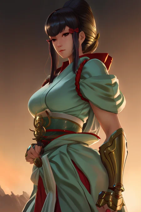 half body portrait of msmkasumi, 1girl, digital painting, artstation, concept art, donato giancola, Joseph Christian Leyendecker, WLOP, Boris Vallejo, Breathtaking, 8k resolution, extremely detailed, establishing shot, artistic, hyperrealistic, octane render, cinematic lighting, dramatic lighting, masterpiece