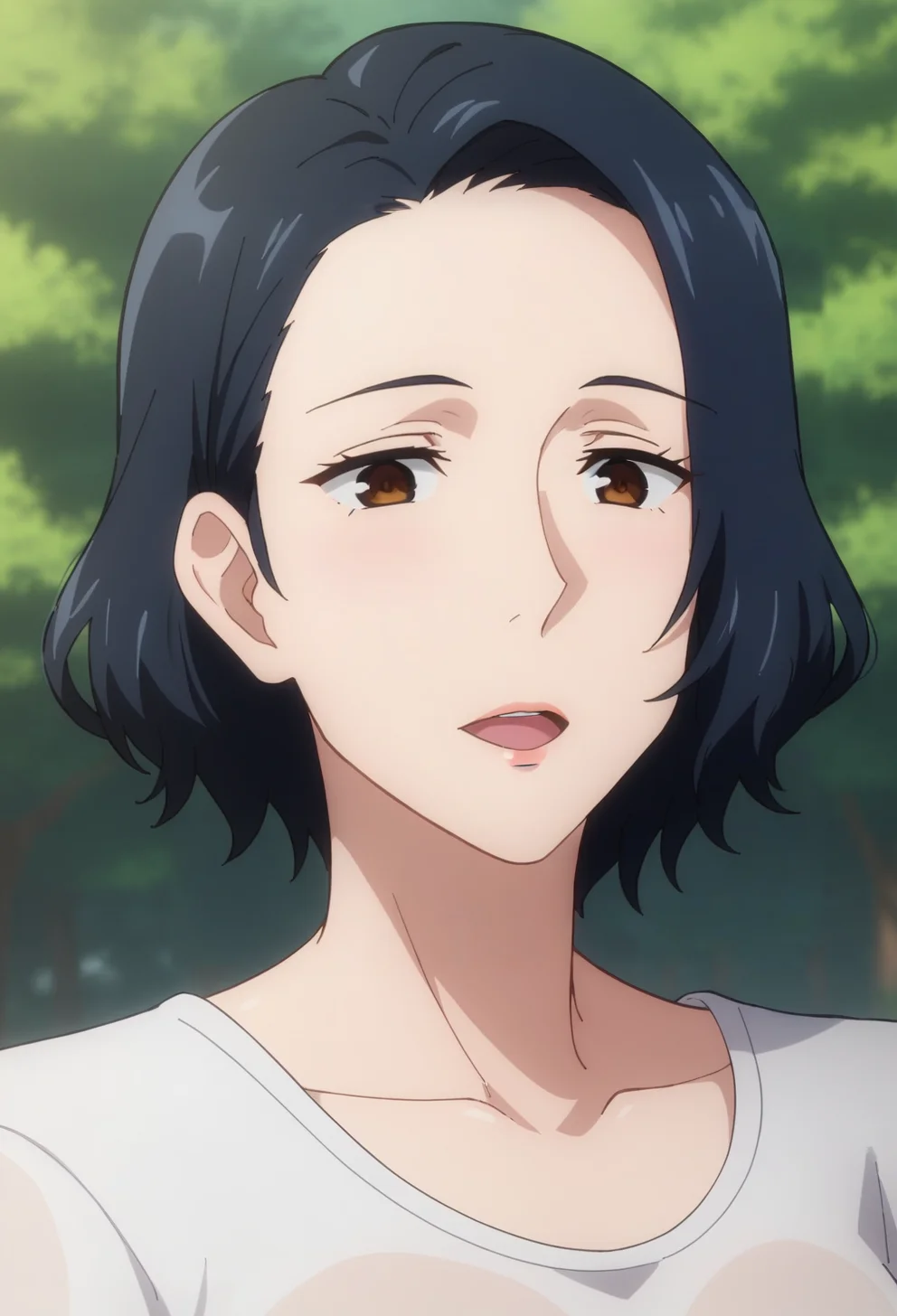 score_9, score_8_up, score_7_up, source_anime,BREAK, 1girl,solo, ynagi, long sleeves shirt, <lora:YoshinoNagiPONYXL:0.7>, mature female, red lips, brown eyes,
