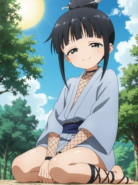 detailed background, shiny skin, posing, rating safe,
<lora:mokuren.pony:1.0>,
mokuren,
tree, sit, low angle, looking at viewer, sun glare, half-closed eyes, happy, kneeling,