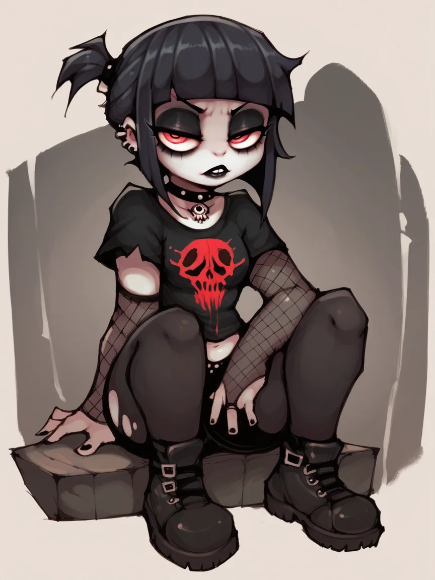 score_9, score_8_up, score_7_up, score_6_up, score_5_up, <lora:w0rmb0yXLP:1> w0rmb0y, 1girl, solo, goth,