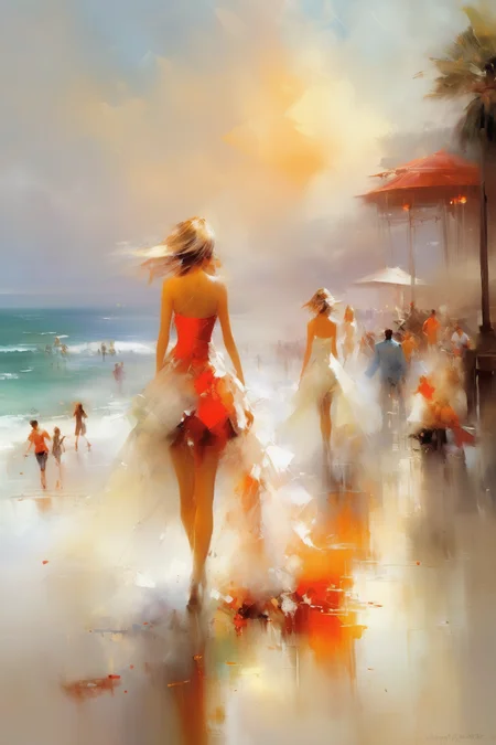 <lora:Willem Haenraets Style:1>Willem Haenraets Style - amazing California beach