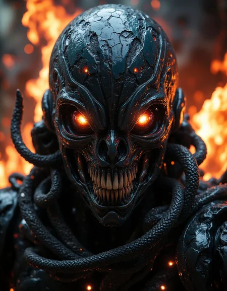 high quality photograph, quarter view of riskofrain character portrait, direct eye contact, intimidating eye contact, evil character with humanoid glowing cybernetic parts out of reality from a distant hell invading earth, battle scarred, twisters from hell in the background,
captured on a (Phase One XF IQ4 150MP), rule of third composition,
<lora:Risk_of_Rain_-_Character_Portrait_-_Style:0.1>, <lora:MidjourneyV6.1:0.8>, <lora:fluxenhancer:0.4>