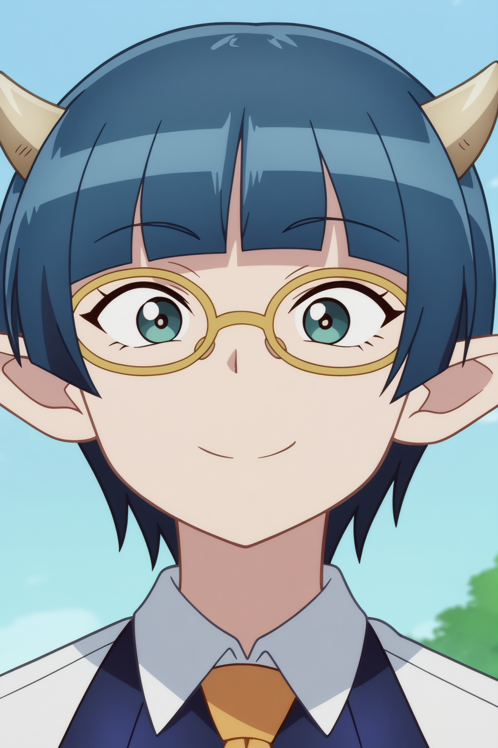 rating_safe,  anime screencap, consistent background,   Zenia, light smile, upper body, 1girl <lora:Lv1_Maou_to_One_Room_Yuusha-Zenia-PDXL:0.8>