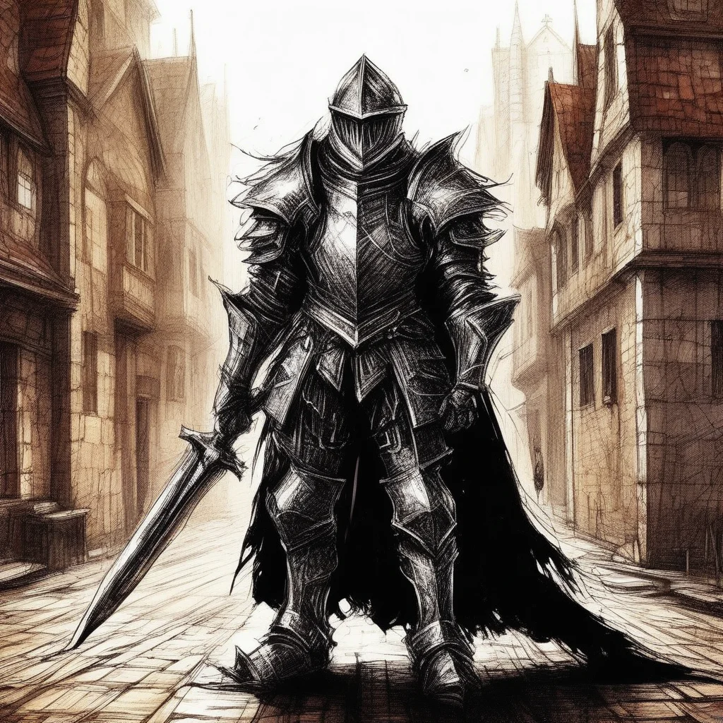 sfw,quality: score_9, score_8_up, score_7_up, score_6_up, ScribbleRay, mask,knight,armor,magician,princess, scribble, medieval theme, in city<lora:challenge\ScribbleRay-v2-000006.safetensors:0.75:0.75>