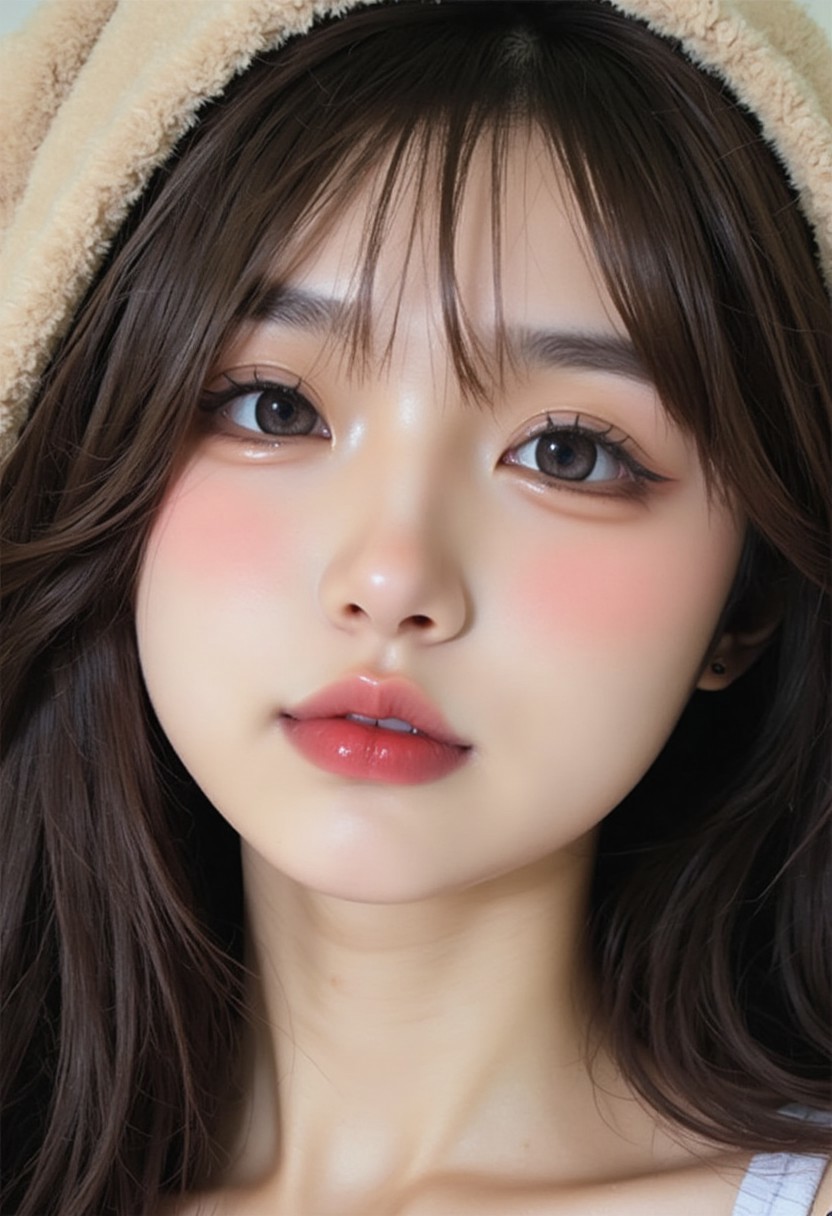 1girl, photograph, detailed skin