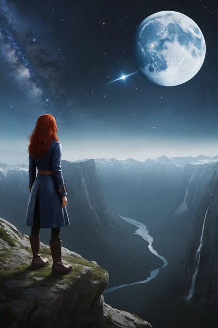 by Jessica Rossier and [Justine Kurland|Bill Ward] in the style of [Clyde Caldwell:Artur Nikodem:0.25]