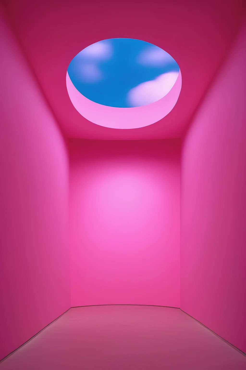 <lora:James Turrell Style:1>James Turrell Style - Bauhaus clouds of James Turrell. pink. 16K