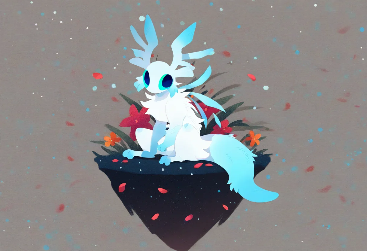 (masterpiece, best quality:1.1), solo, zerov, rain world, <lora:N11_ZeroV_V9_250101-000019:1>