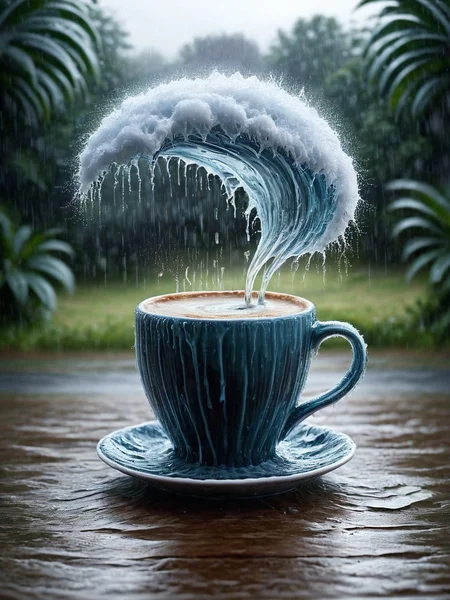 An ais-wvs cup of coffee on a rainy day <lora:ais-wvs-sdxl:1>