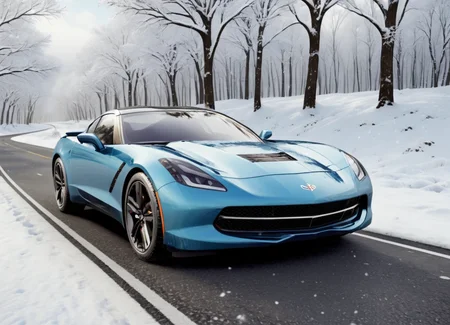 obc23 Car <lora:23_vehicle_obc23:1.0> on a road,
outside, gentle,
nature at background, professional, realistic, high quality,
Snowflakes gently falling, <lora:general_vehicle:-0.15>