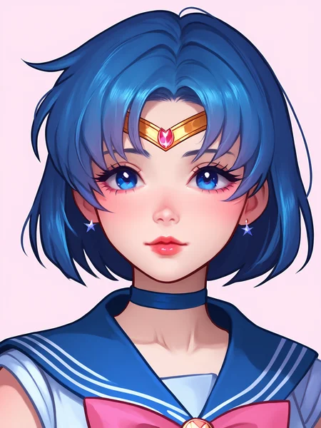 score_9, score_8_up, score_7_up, score_6_up, score_5_up, score_4_up, rating_safe
BREAK
sailor mercury, circlet, blue hair, blue eyes,
BREAK
solo, portrait, magical girl, blue serafuku,
BREAK
crater, <lora:Lunas-Prywinko-SDXL-A1:1>