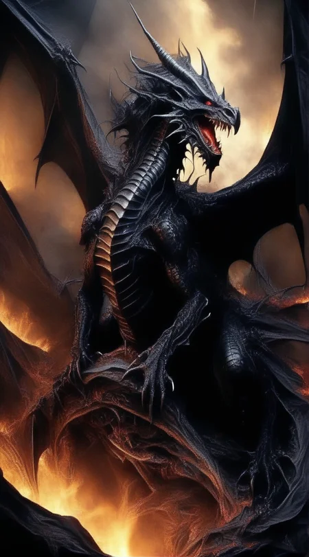 abysues dark dragon <lora:abysues:1>