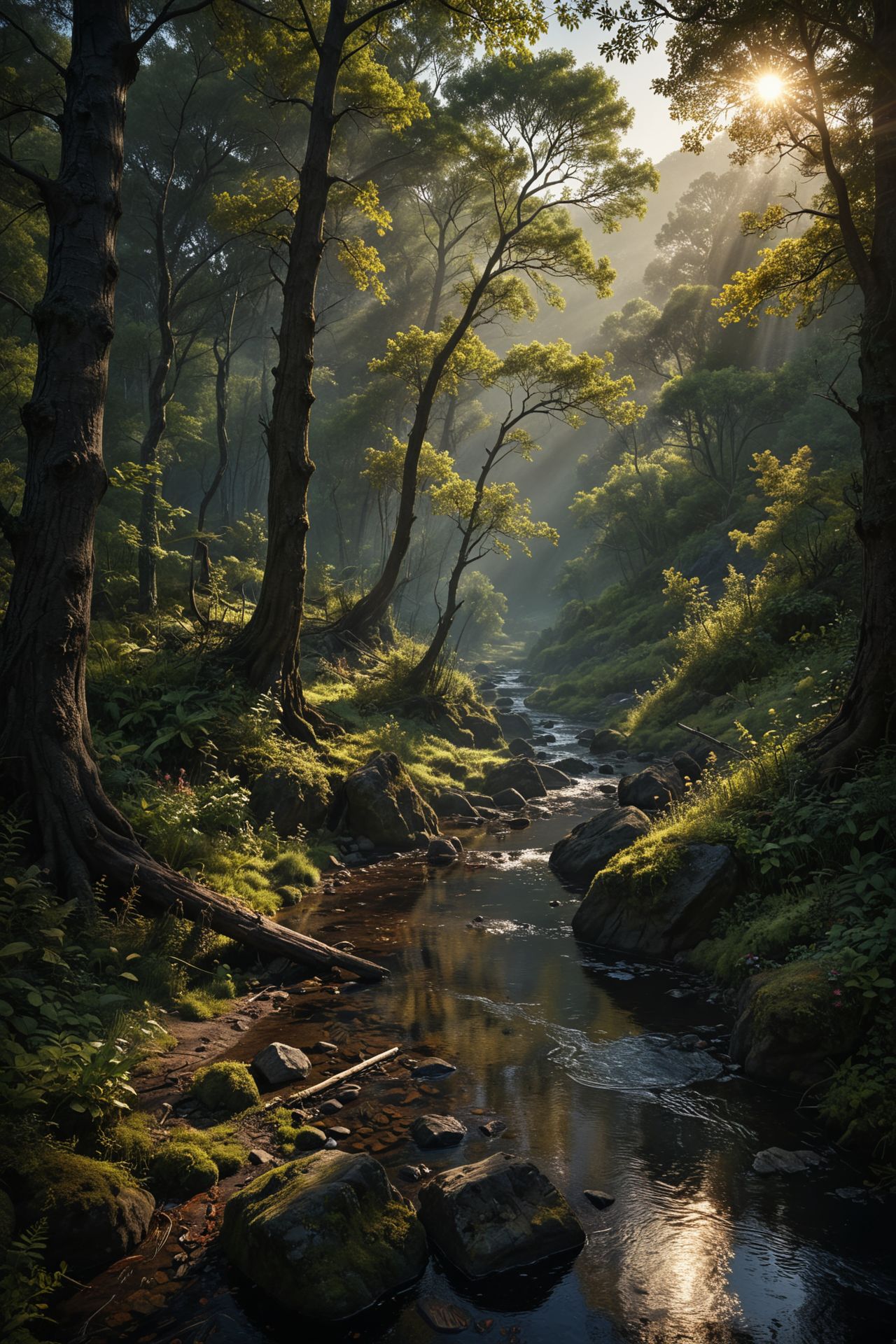 landscape
(masterpiece, award winning artwork)
many details, extreme detailed, full of details,
Wide range of colors, high Dynamic
 <lora:add-detail-xl:1> 
<lora:WildcardX-XL-Detail-Enhancer:0.9>
 <lora:zavy-cntrst-sdxl:0.245> dark, chiaroscuro, low-key 
<lora:RMSDXL_Creative:0.24> 
<lora:dvr-lnds-sdxl:0.22> dvr-lnds-sdxl