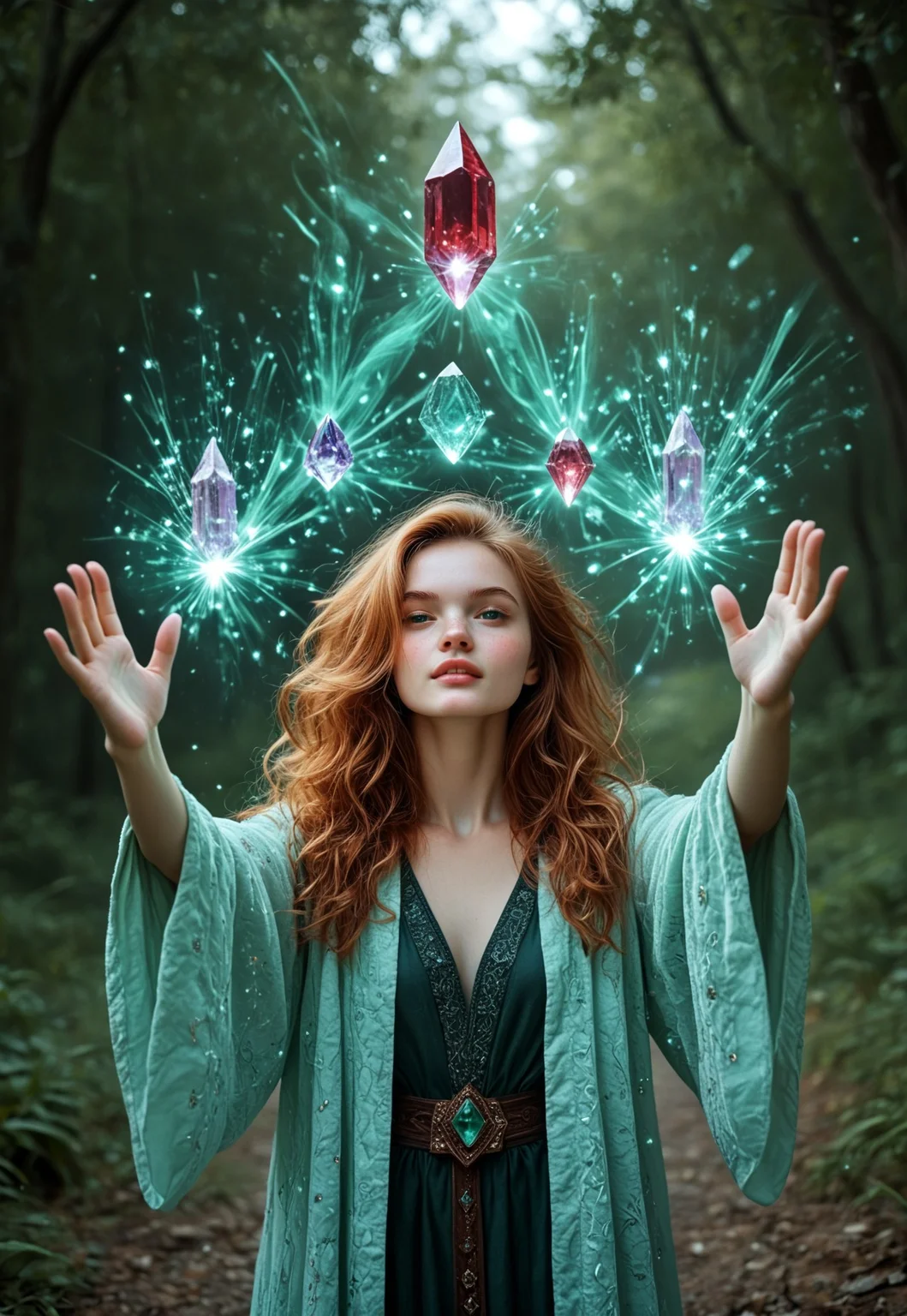 safe_pos, (((score_9, score_8_up, score_7_up))), ((( highly detailed, masterpiece, perfect, detailed, hd, )))
,
(((Alinamb, freckles, wavy hair, Ginger hair)))
,
((( 1girl, solo, magic robe )))
,
((( Crymagmb, crystal, gem, )))
,
((( outstretched arms, gaze, green eyes, red crystals, huge crystals, magic aura )))
,
((( Best view )))
,
((( )))
,
((( )))
,
()