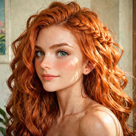 score_9, score_8_up, score_7_up, score_6_up, 1girl, solo, Merida from Brave, redhead, long hair, perfect face, perfect eyes, sexy, sexy girl, beautiful eyes, smiling, perfect pretty face, seductive look, blushing, close up, instagram profile picture, facebook profile, x profile,