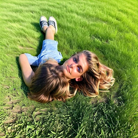 sd3grl, Girl Lying on Grass <lora:SD3_Girl_Lying_on_Grass:1>
