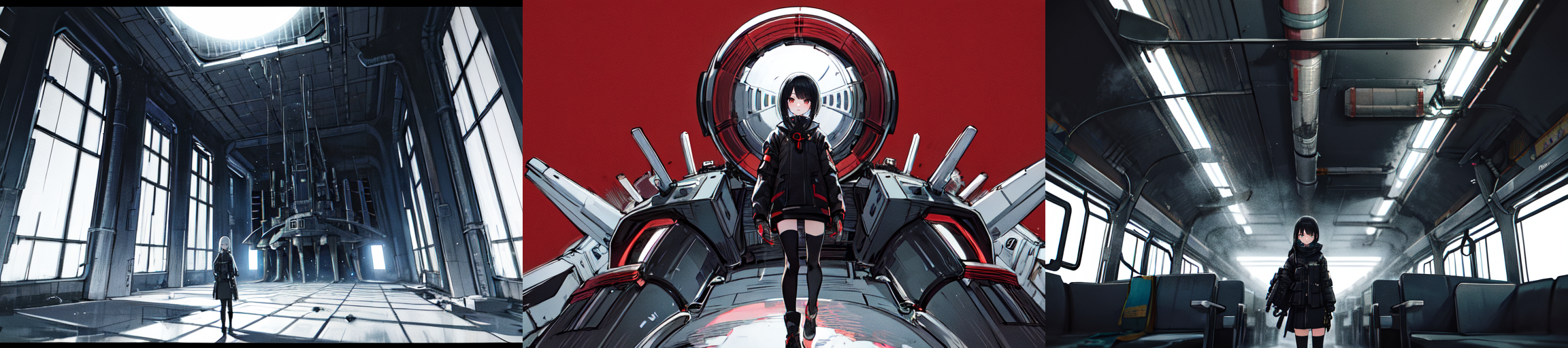 highly insanely detailed, masterpiece, top quality, best quality, highres, 4k, 8k, RAW photo, (very aesthetic, beautiful and aesthetic), 
__lazy-wildcards/subject/env-bg/nihei_tsutomu-blame-env/prompts__, 
<lora:ABARA:0>, 
(1girl:1.3), 
solo focus, 
__lazy-wildcards/dataset/background__,âââ