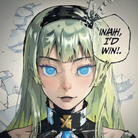 (masterpiece, top quality, best quality, realistic, beautiful and aesthetic:1.2) eiren3, 1girl, long hair, android, nahidwin, nahidwin, speech bubble, english text, closeup, <lora:eireneproject1-10:.9> <lora:concept_nahidwin-17:1> <lora:LCM_LoRA_Weights_SD15:1>