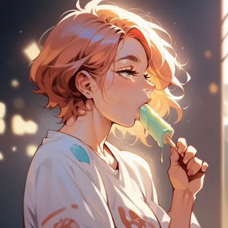 score_9, score_8_up, score_7_up, score_6_up, score_5_up, score_4_up,
solo, 1girl, BREAK
1girl, holding, popsicle, sucking