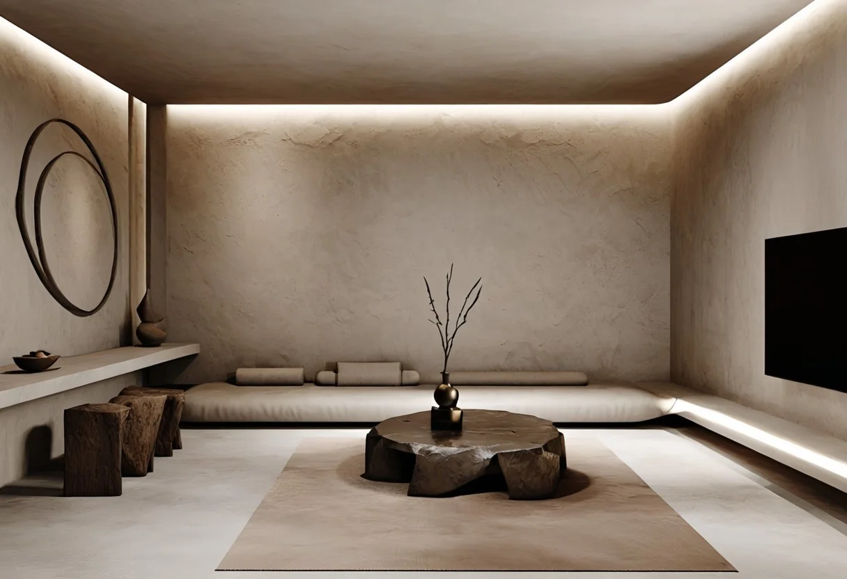 (thanatos, cybersigilism, neotribal, y2k:0.8). (minimalism, wabi-sabi:1.5) interior, futurism, metal, simplicity, apartment interior
