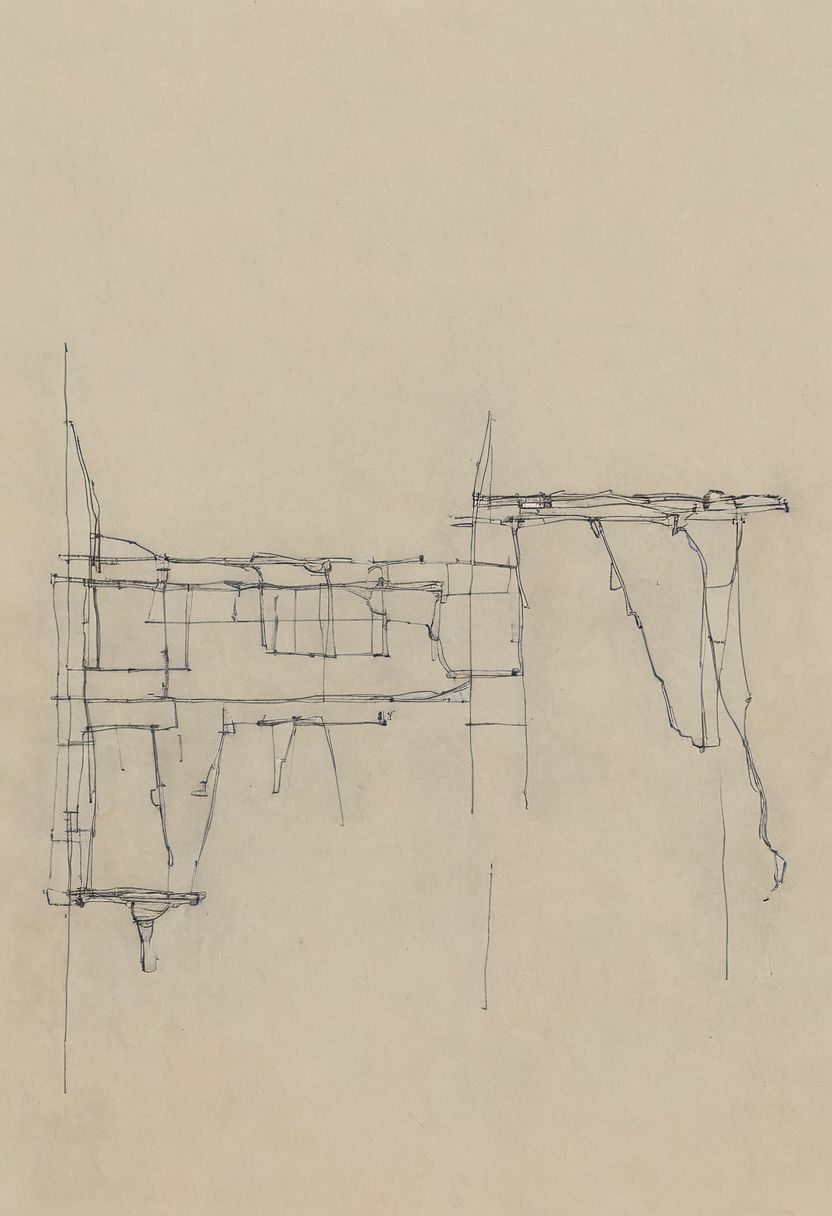 a professional hand sketch of architecture,
(POV view , DOF, first people view from the entrance, low angle shot:1.4),
(Ancient civilization, Alien Prometheus movie scene, dune movie scene:1.5), (The colonial city of the future, in the mist-filled Grand Canyon, on an unknown Earth-like planet, 2 moon on sky, Spaceship flight connects colonies, waterfulls:1.3), (Machu Picchu, a mountain settlement, incredibly spectacular:1.2), (Mario Botta:1.3), (avant-garde, future, reality, science fiction, photorealistic), (modern architecture:1.2), White limestone with black granite, fountain, waterfall, landmark, square, path, narrow street,
(Large Files, Ultra Realistic, 8K, 16k, FHD, HD, VFX, Perfect, Photography, composition, Architecture Sales Photography, Architecture Competition, Ultra High Resolution, Cinematography, High Resolution Image:1.1), (dramatic lighting, direct sunlight, ray tracing, clear shadow:1.2),  (real landscape:1.1), (blurred background:1.0), (urban background, more_details) ,
great lighting, extremely detailed, hillscastel, Neo Classic, Architecture sketch