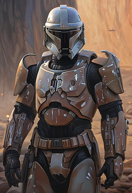score_9, score_8_up, score_7_up, SilverPulse, battlefield, star wars, mandalorian, smooth armor, sleek, battle armor, gop, oil painting \(medium\), texture,
BREAK,
battle of fates, droids, war, army