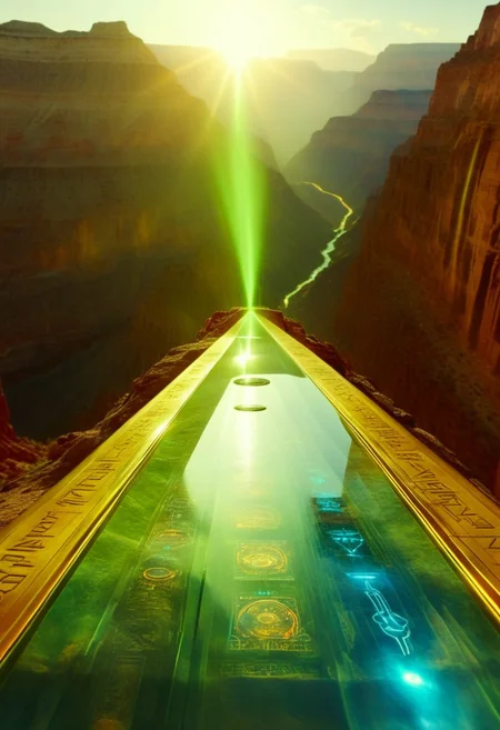 ()Hyoer Realistic, full color:2.0) depicting
(The Grand Canyon’s Bright Angel Trail, Arizona 🇺🇸:2.0:)
BREAK
()Hyoer Realistic:2.0)Polaroid picture of A futuristic, neon-lit table, adorned with ancient Egyptian hieroglyphics and symbols. The album cover, designed by Shusei Nagaoka, features a gleaming, metallic pyramid at its center, surrounded by swirling patterns of gold and lapis lazuli. The band's name, Earth, Wind & Fire, is emblazoned in bold, futuristic letters, while the album title, 'Kemetic Odyssey,' is written in hieroglyphics. The table's surface glows with a soft, ethereal light, as if infused with the essence of the ancient civilization. The atmosphere is one of mysticism and wonder, as if the table holds the secrets of the pharaohs BREAK ()Hyoer Realistic:2.0)Polaroid picture of luxurious, futuristic penthouse with transparent floors overlooking a thriving, sun-kissed metropolis. Sleek, minimalist interior with digital art adorning the walls. Expansive, curved window wraps around the exterior, offering an unobstructed view of the vibrant cityscape. Towering skyscrapers, sweeping highways, and glittering waterfalls cascade down green mountains. Silver spacecraft take off and land at the bustling spaceport, while grav-bikes and hovercars zip past. Capture the essence of this futuristic, high-end penthouse, where luxury and technology blend seamlessly to create the ultimate urban oasis."